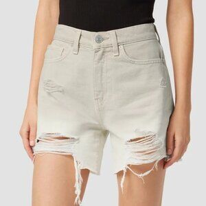 Hudson‎ Devon High-Rise Boyfriend Short Denim Cut Off Peyote Dip Dye Women's 26